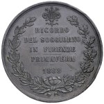 Medals - FLORENCE Medal 1888 In memory of the stay in F...