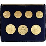 Collectibles - UNITED STATES Box set with 7 ceremonial buttons p...