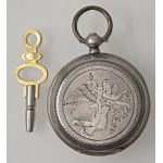 Watches - Pocket Watch - 800-title silver case ...