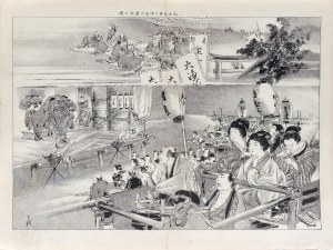 Endo Kokei (aktywny między 1890 - 1904), Festiwal Wielkich Połowów Kujukuri, z 
