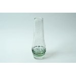 Glass vase with braid - Czech Republic