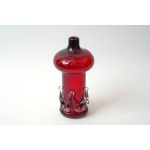 Glass vase - HS Tarnowiec - Ruby.