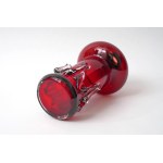 Glass vase - HS Tarnowiec - Ruby.