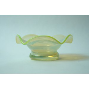 Glass platter from the series ,,Silesia Rustica. - L. Fiedorowicz - HSA Staszic