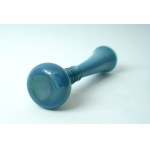 Glass braided vase - KIS - Blue