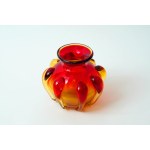 Glass vase - KIS - Fiery