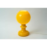 Glass table lamp - ZSO Polam Wieliczka - Rare!