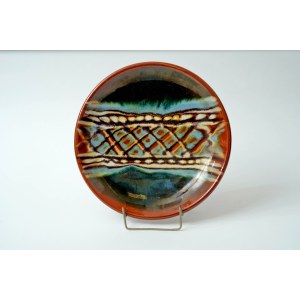 Ceramic decorative platter - Bald Mountain