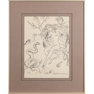 Maja BEREZOWSKA (1893 - 1978), Adam and Eve in Paradise