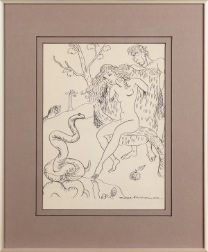 Maja BEREZOWSKA (1893 - 1978), Adam i Ewa w raju