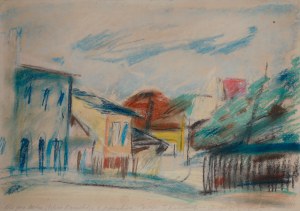 Jeremi KRÓLIKOWSKI (ur. 1943), Krajobraz z architekturą