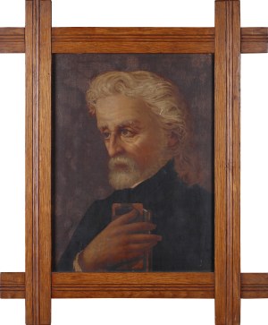 Tytus MALESZEWSKI (1827-1898), Portret księdza Piotra Skargi