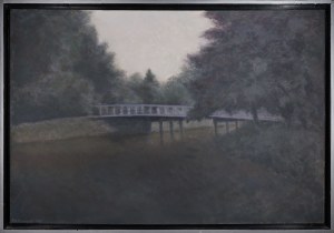 Jerzy MIERZEJEWSKI (1917 - 2012), Ciemna woda: Mostek Fioletowy, 1995