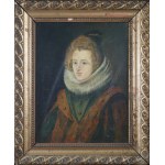 Diego VELAZQUEZ wg. A. FEUERBACH, Maria Anna Hiszpańska - kopia XX w.