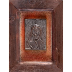 Wladyslaw KOZUCH (b. 1952), Mother of God in a gas mask