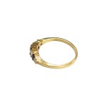 Ring with colored stones