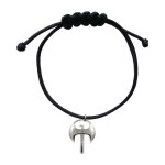 Bracelet Axe de Stanisław Szukalski (bronze blanc)