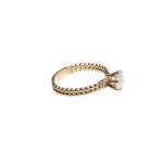 Gold ring (14k) with diamond