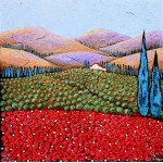 Alicia Kappa, Golden Hills of Tuscany, 2025