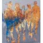 Mikhail Byarsarovich, In the Crowd, 2023