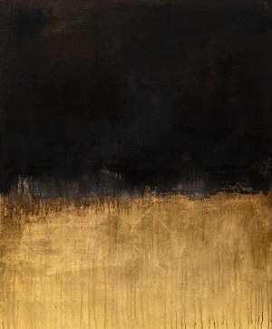 Michał Wróbel, Black Gold Textured, 2023
