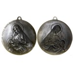 Poland, plaque with Our Lady of Nursing, 1925