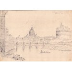 Ansichten von Rom und seiner Umgebung, anonymer englischer Künstler, 1816-1817