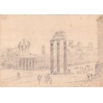 Ansichten von Rom und seiner Umgebung, anonymer englischer Künstler, 1816-1817