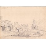 Ansichten von Rom und seiner Umgebung, anonymer englischer Künstler, 1816-1817