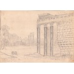 Ansichten von Rom und seiner Umgebung, anonymer englischer Künstler, 1816-1817