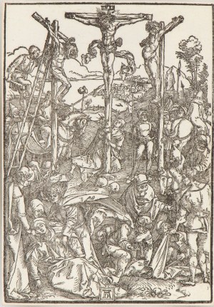 Albrecht Durer, Albrecht Durer Crucifixion with the Three Crosses (Small Crucifixion),