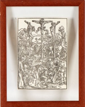 Albrecht Durer, Albrecht Durer Crucifixion with the Three Crosses (Small Crucifixion),