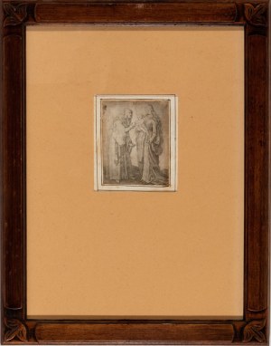 Lucas van Leyden, Lucas van Leyden The Virgin and Child with Saint Anne,