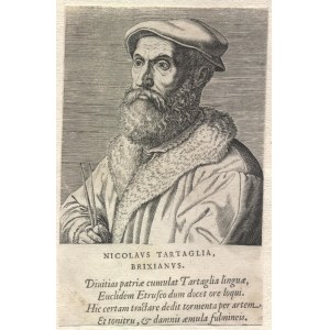Philip Galle, Philip Galle Nicolaus Tartaglia, Brixianus,