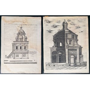 Grabmal des Augustus | Unbekannter Tempel..., aus dem Speculum Romanae,
