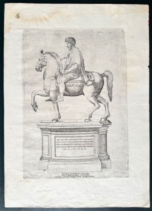 Nicolas Beatrizet, Nicolas Beatrizet M AVRELII ANTONINI PII EQVESTRIS, from 