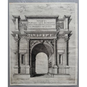 Arch of Titus, from Speculum Romanae Magnificentiae,