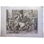 Agostino Carracci, Agostino Carracci Adoration of the Magi, after Baldassare Peruzzi,