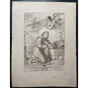 Giovanni Battista Pasqualini, Giovanni Battista Pasqualini Saint Francis of Assisi, after Guercino, 1630