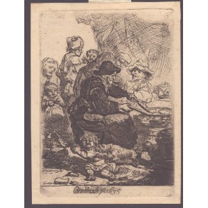 Rembrandt van Rijn, Rembrandt van Rijn Le vendeur de crêpes,