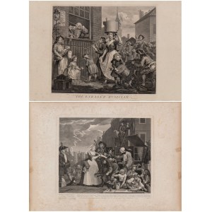 William Hogarth, William Hogarth The Enraged Musician,