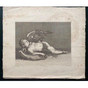 Theodore Verkruys, Theodore Verkruys Sleeping Cupid, after Caravaggio,