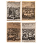 Giuseppe Vasi, Giuseppe Vasi The view of the Leonine City, seen with the Vatican Basilica, the Bridge, and Castel Sant