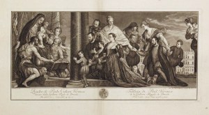 Philipp Andreas Kilian, Philipp Andreas Kilian Die Madonna der Familie Cuccina, nach Paolo Veronese,