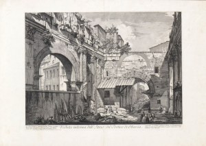 Giovanni Battista Piranesi, Giovanni Battista Piranesi Veduta interna dell'Atrio del Portico di Ottavia, 1823