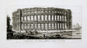 Giovanni Battista Piranesi, Giovanni Battista Piranesi Anfiteatro di Pola in Istria vicino al mare,