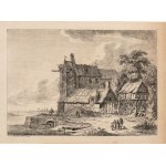 Franz Edmund Weirotter, Franz Edmund Weirotter Landscape with houses on the riverbank | Landscape with chalets,
