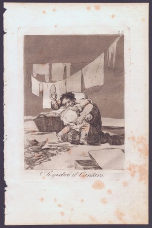 Francisco Goya, Francisco Goya Si quebró el cántaro,