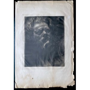 Carlo Mancini, Carlo Mancini Ritratto di un uomo barbuto,