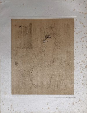 Henri Toulouse-Lautrec, Henri Toulouse-Lautrec Yvette Guilbert - A Menilmontant de Bruant,
